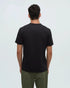 Tentree Men's Lake Life Logo T-Shirt - Meteorite Black Deep Olive