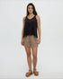 Tentree Women's Selwyn Tank - Meteorite Black