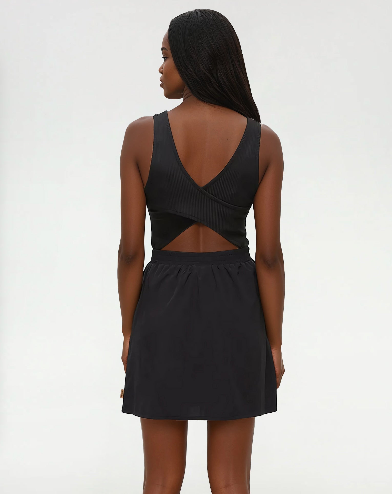 Tentree Women's Ashby Dress - Meteorite Black