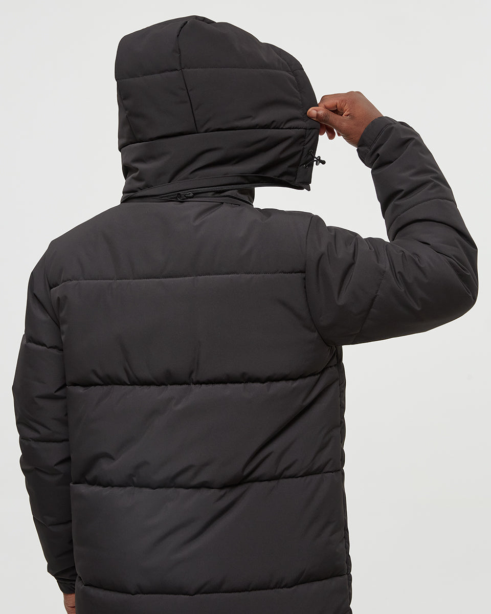 Tentree Men's Chilton Parka - Meteorite Black