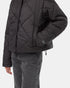 Tentree Women's Cloud Shell Short Puffer - Meteorite Black