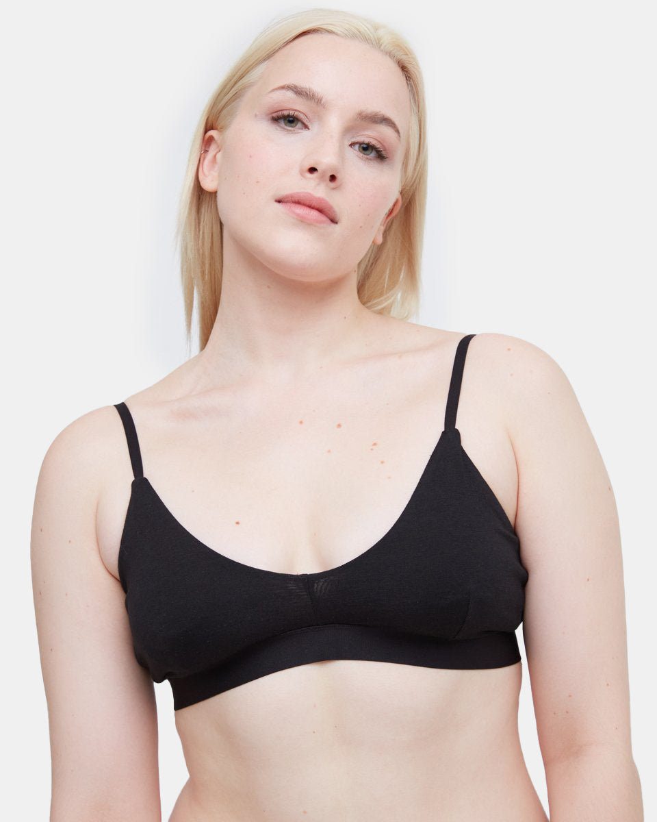 Tentree The Everyday Bra - Meteorite Black
