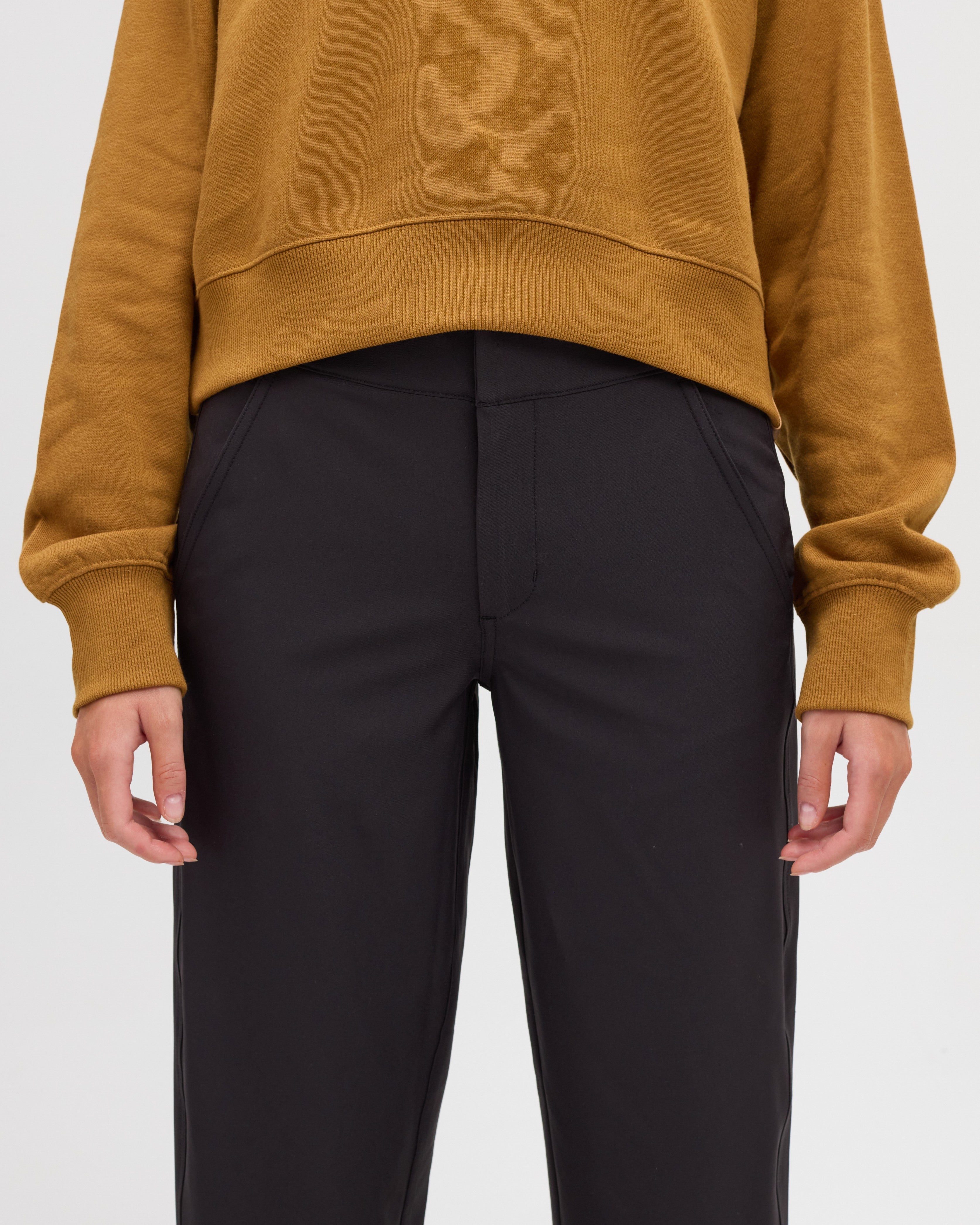 Tentree Women's Breton Pant - Meteorite Black