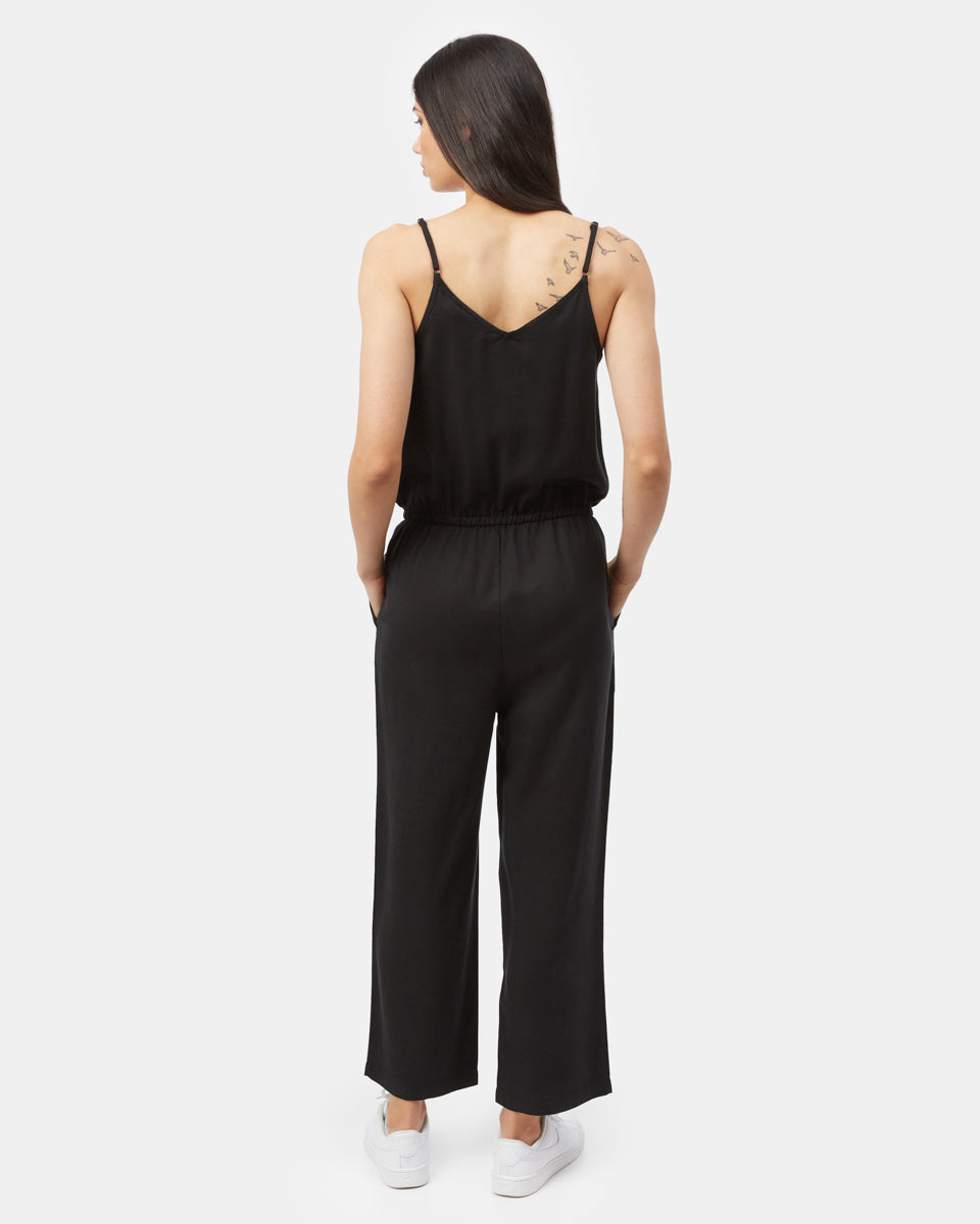 Tentree Breeze Jumpsuit - Meteorite Black