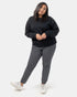 Tentree TreeFleece Crew - Meteorite Black