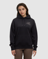 Tentree Women's Field Foliage Hoodie - Meteorite Black Pale Oak