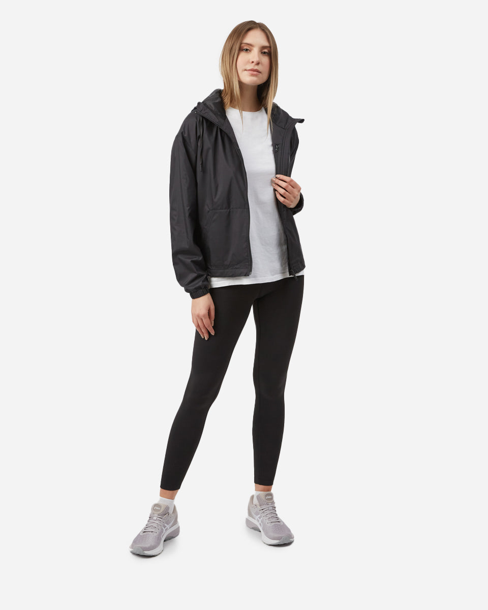 Tentree Women's Cloud Shell Jacket - Jet Black