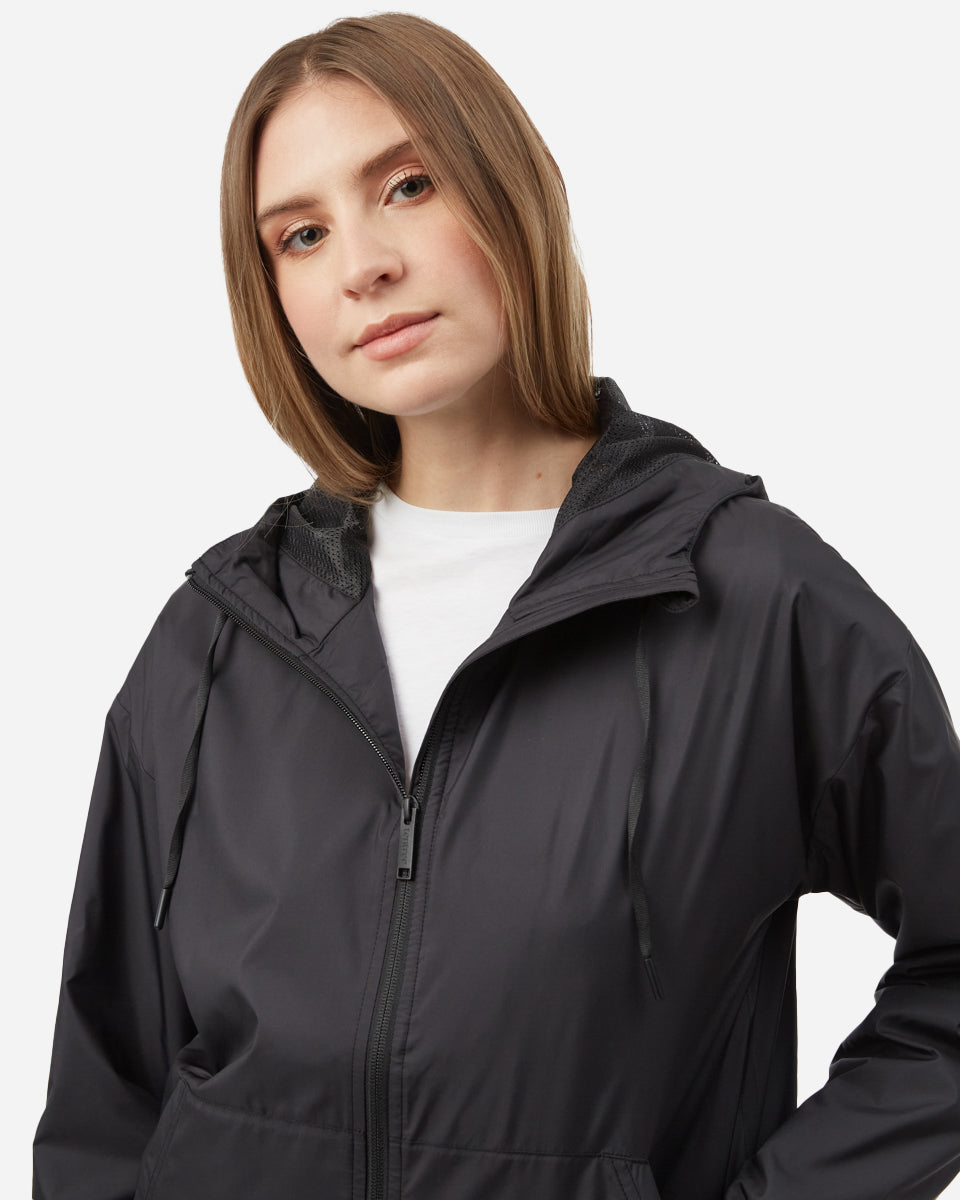 Tentree Women's Cloud Shell Jacket - Jet Black