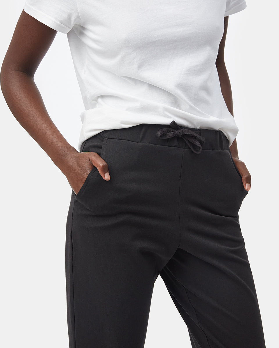 Tentree Women's Belmont Repreve Jogger - Meteorite Black