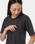 Tentree Women's Hemp Pocket T-Shirt - Meteorite Black Heather