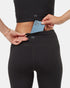 Tentree Women's InMotion 7/8 High Rise Legging - Meteorite Black