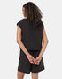 Tentree Women's TreeLinen Boxy Top - Meteorite Black