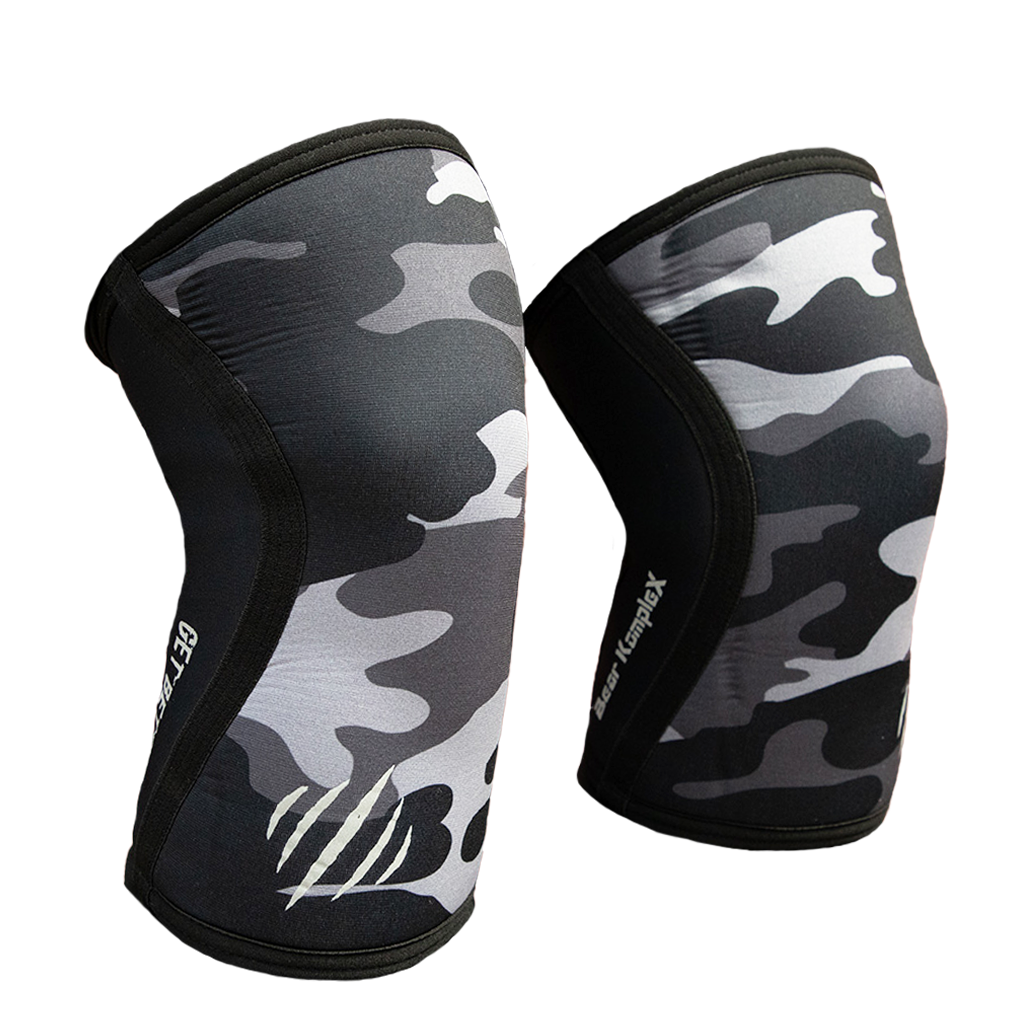Bear KompleX Knee Sleeves - Black Camo by Bear KompleX