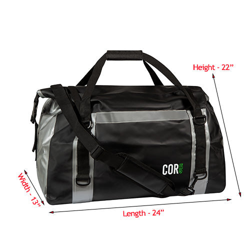 COR Surf Waterproof Roll-Top Dry Duffel Bag (60L) — view 4