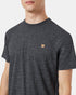 Tentree Hemp Step Hem T-Shirt - Meteorite Black