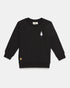 Tentree Kids Treefleece Golden Spruce Crew - Meteorite Black