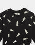Tentree Kids Treefleece Spruce Crew - Meteorite Black