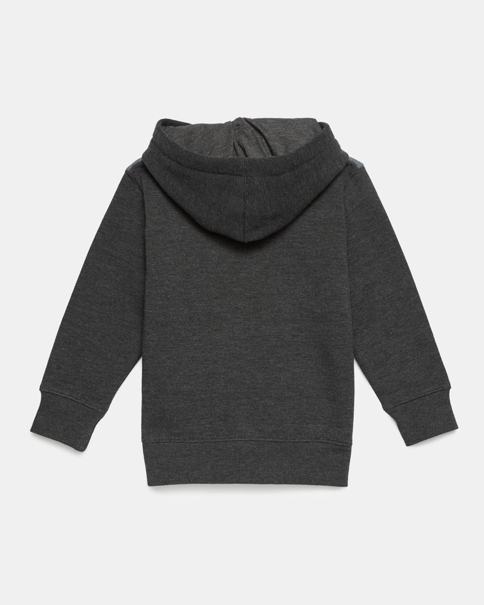 Tentree Kids Juniper Hoodie - Meteorite Black Heather