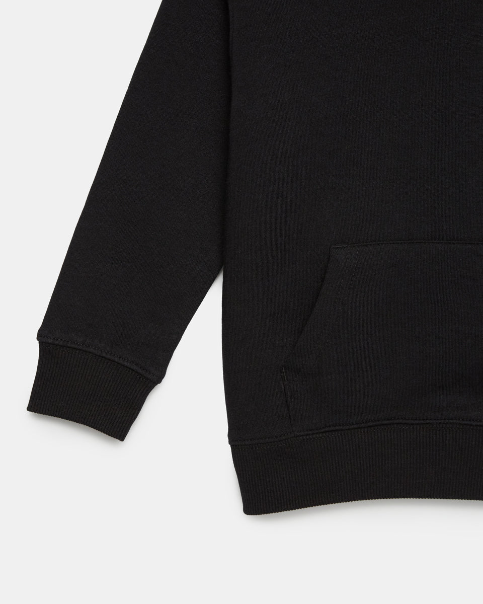 Tentree Kids Treefleece Hoodie - Meteorite Black