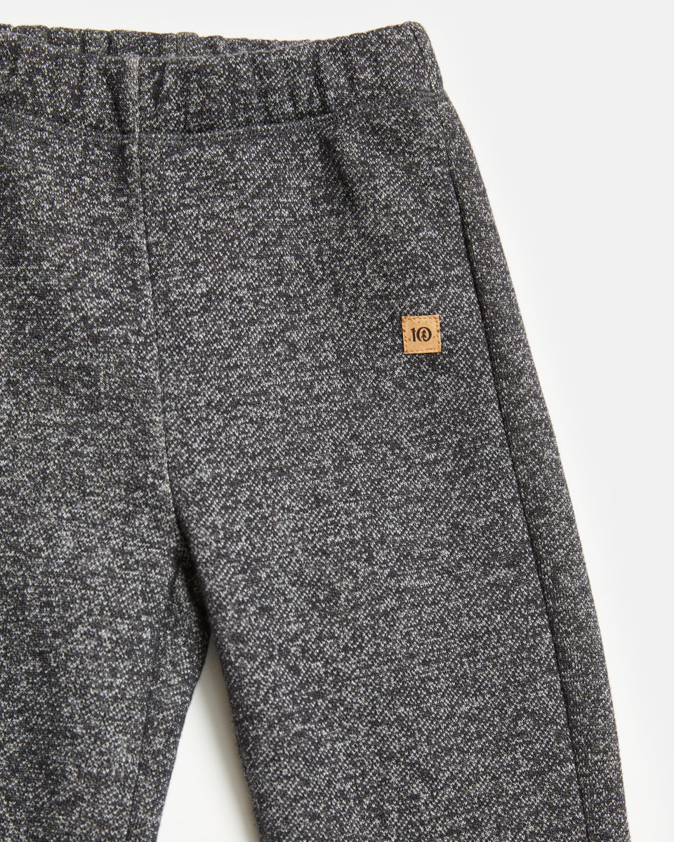 Tentree Kids Classic Sweatpants - Meteorite Black Marled