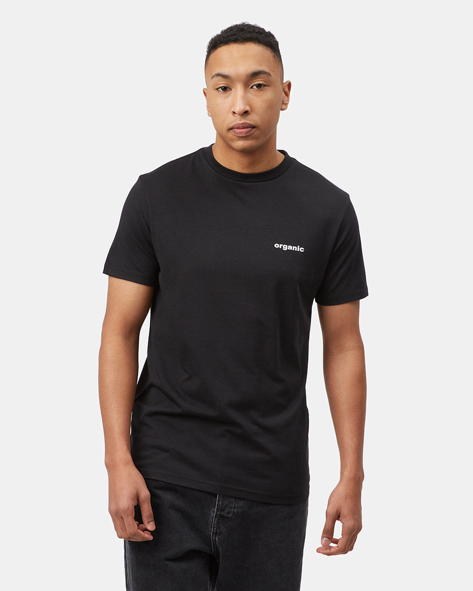 Tentree Eco Facts T-Shirt - Meteorite Black
