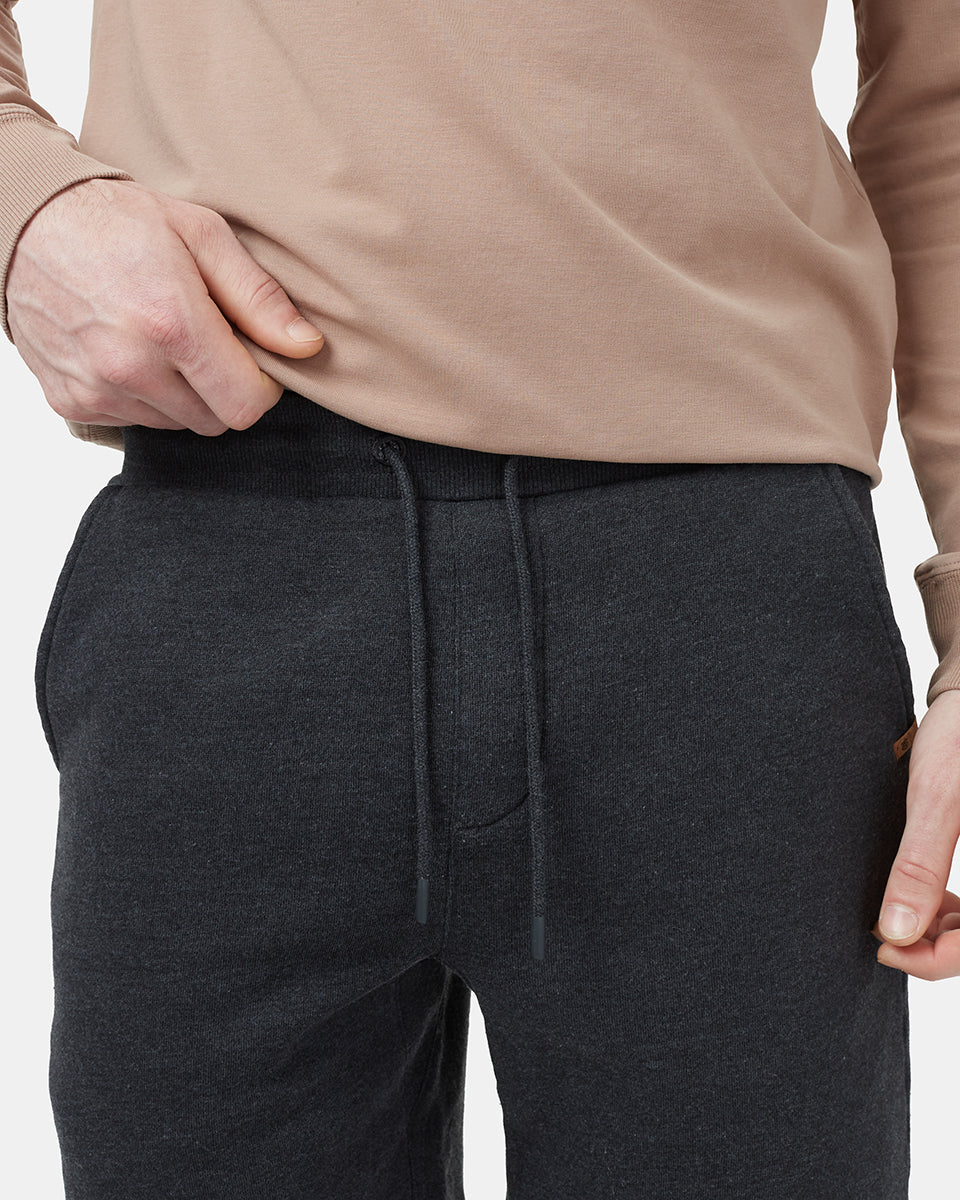 Tentree TreeFleece Sweatshort - Meteorite Black