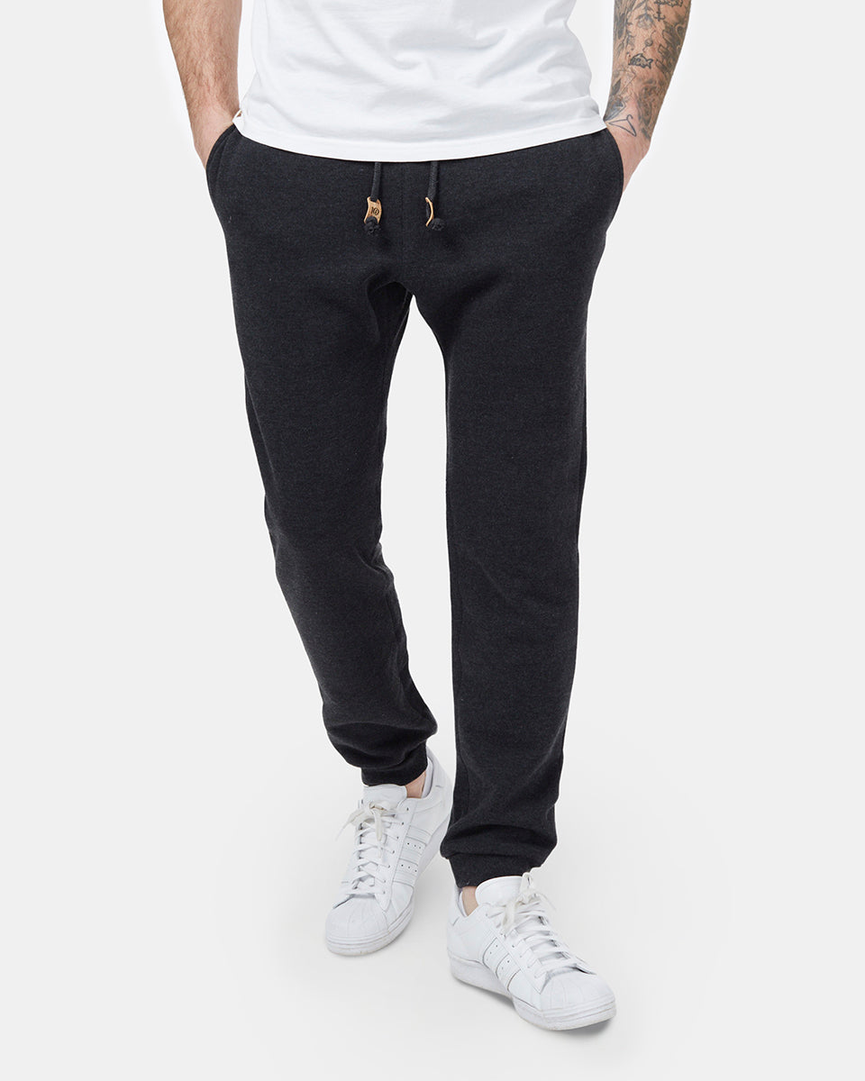 Tentree Atlas Sweatpant - Meteorite Black Heather
