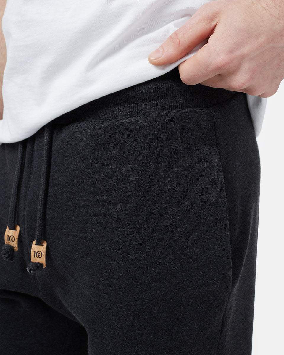 Tentree Atlas Sweatpant - Meteorite Black Heather