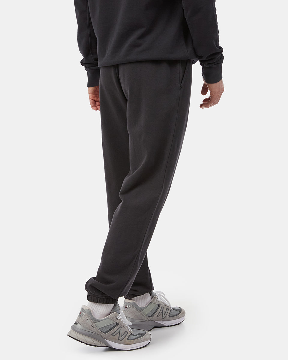 Tentree Organic French Terry Sweatpant - Meteorite Black