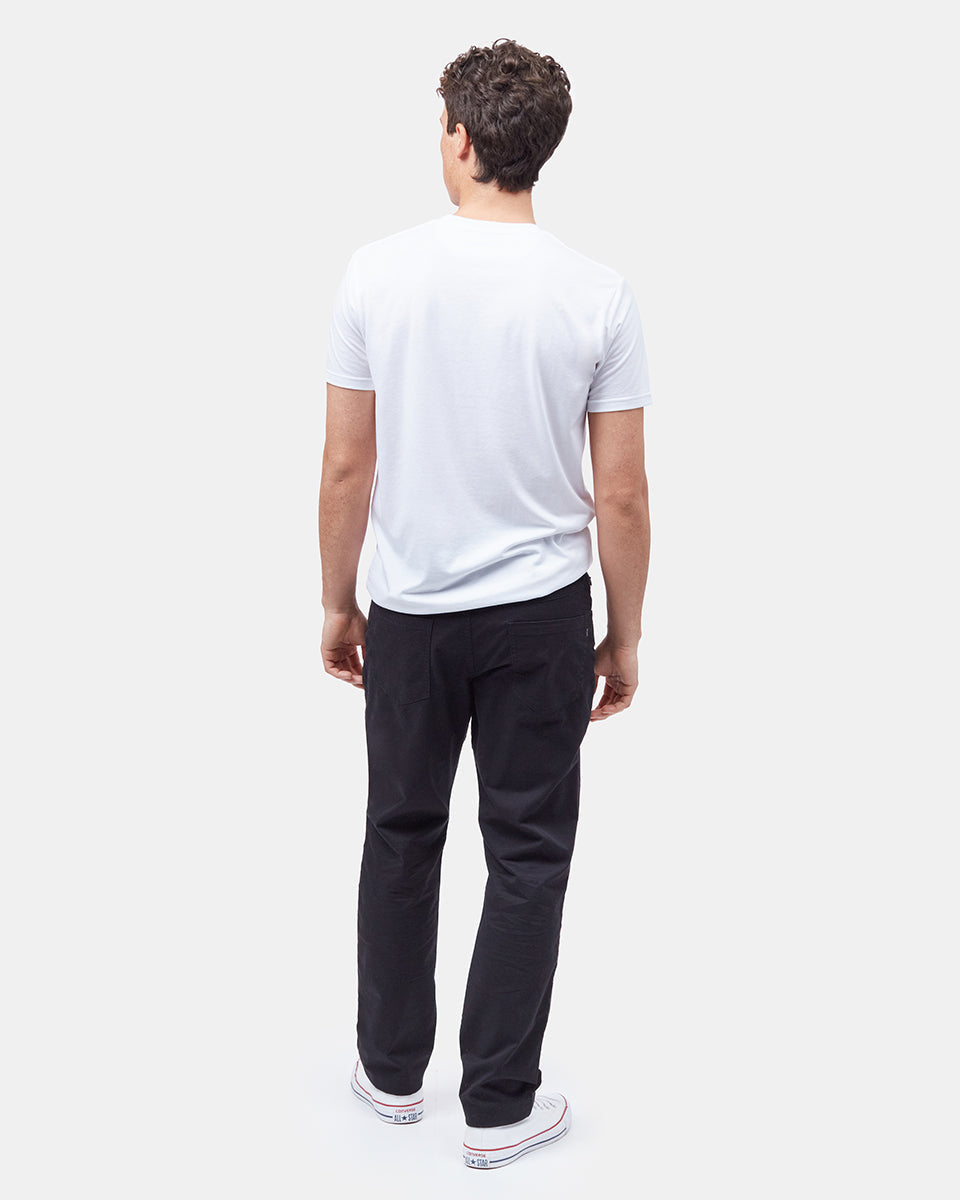 Tentree Stretch Twill Everywhere Pant - Meteorite Black