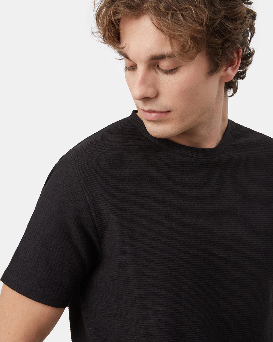 Tentree Ottoman Classic T-Shirt - Meteorite Black
