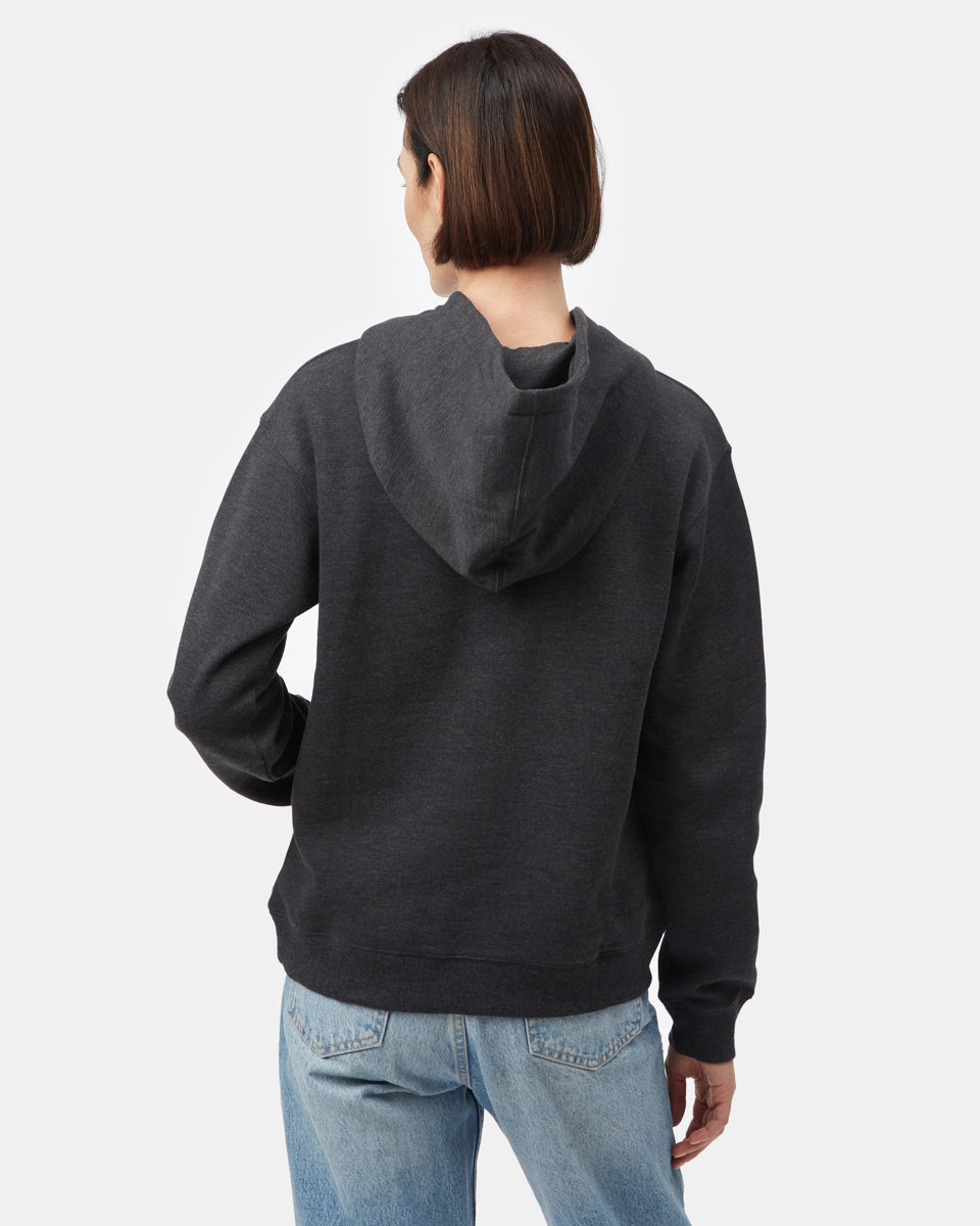 Tentree Women's Restore & Reconnect Hoodie - Meteorite Black Heather