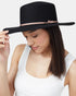 Tentree Harlow Boater Hat - Meteorite Black