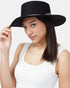 Tentree Harlow Boater Hat - Meteorite Black