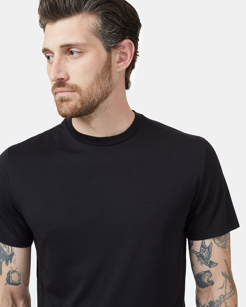 Tentree inMotion T-Shirt - Meteorite Black