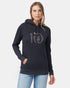 Tentree Women's Ten Hoodie - Meteorite Black Heather
