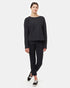 Tentree Clay Longsleeve - Meteorite Black