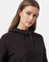 Tentree Women's Luxe Cowl Fleece - Jet Black