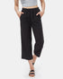 Tentree Women's TreeLinen Billow Pant - Meteorite Black