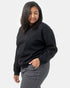 Tentree TreeFleece Crew - Meteorite Black