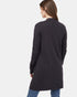 Tentree Women's Highline Cotton Sage Cardigan - Jet Black
