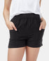 Tentree TreeLinen Offshore Short - Meteorite Black