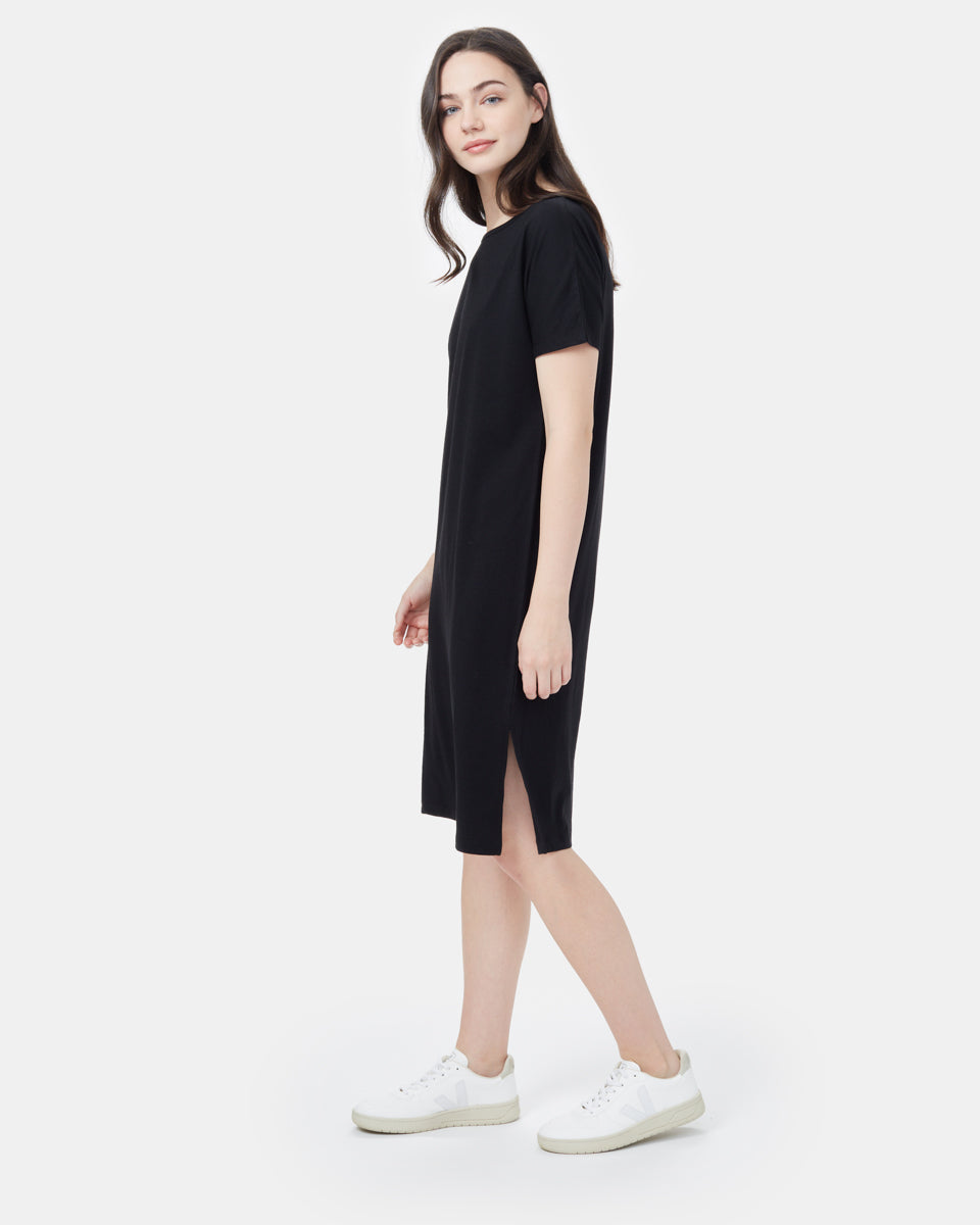 Tentree Women's Meadow Dress - Meteorite Black