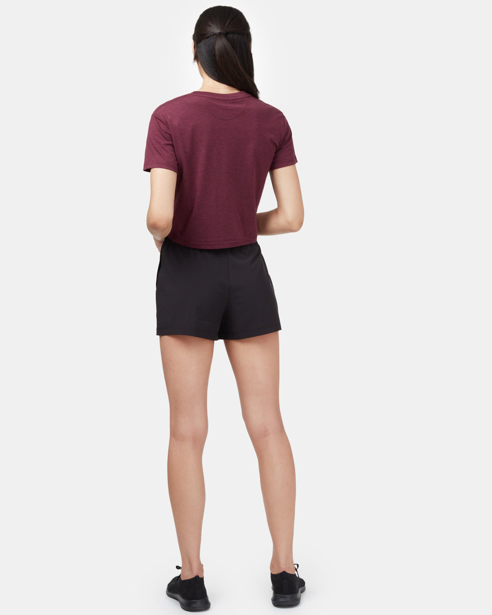 Tentree InMotion Fulton Short - Meteorite Black