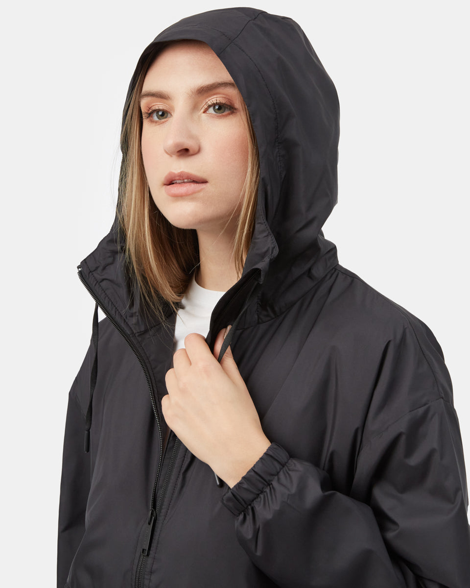 Tentree Women's Cloud Shell Jacket - Jet Black