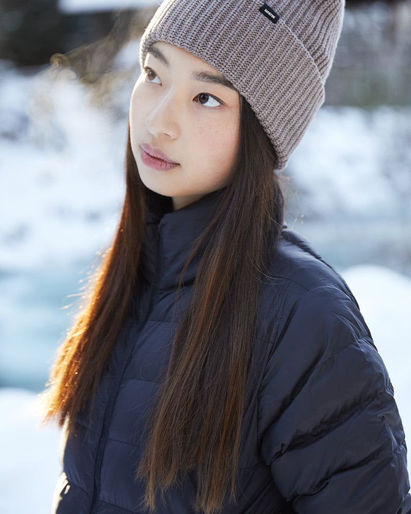 Tentree Women's Cloud Shell Packable Puffer - Meteorite Black