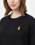 Tentree TreeFleece Golden Spruce Crew - Black_Gold