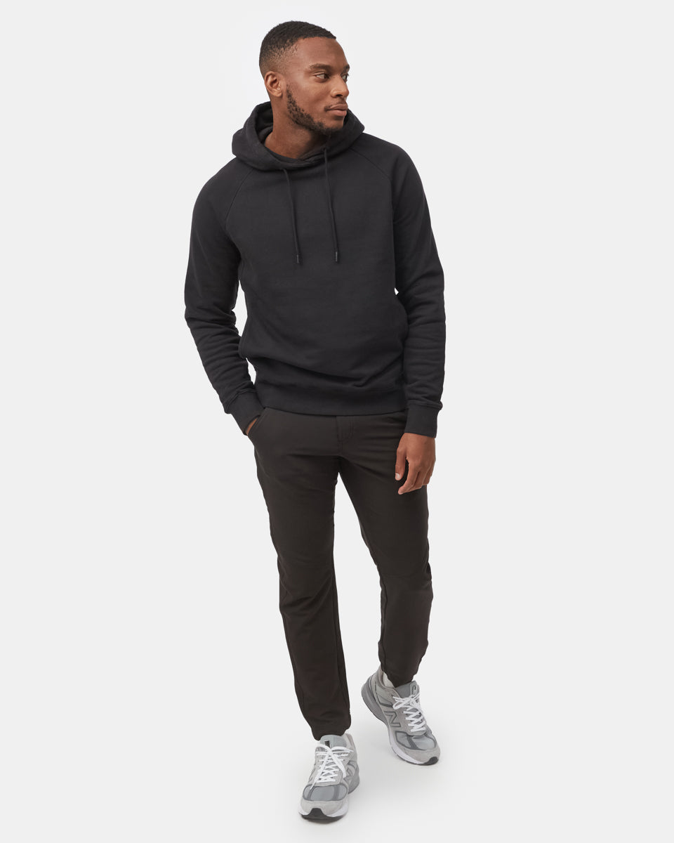 Tentree Organic French Terry Hoodie - Meteorite Black