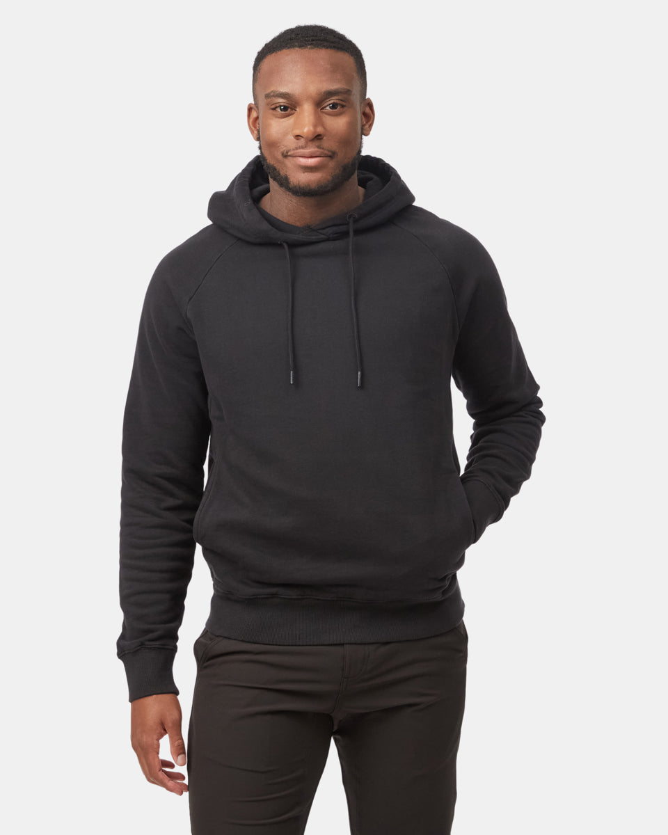 Tentree Organic French Terry Hoodie - Meteorite Black