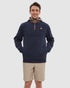 Tentree Men's Whistler 1/4 Zip - Midnight Blue Elkwood